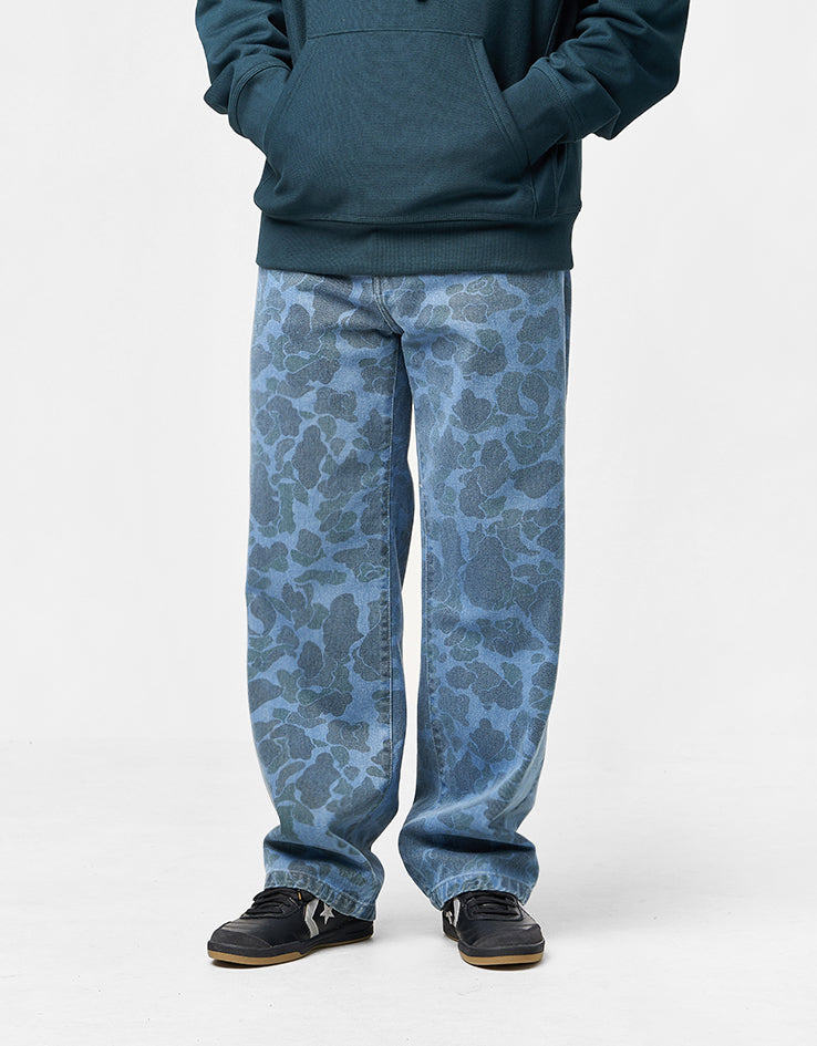 カーハートダブリューアイピー DUCK LANDON PANT CAMO W34 Carhartt WIP Duck Landon Pant Black Camo Duck - Sanction Skate And