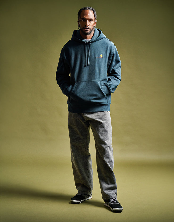 Carhartt WIP Landon Pant - Camo Duck/Black (Heavy Bleached