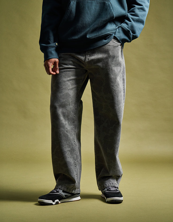 Carhartt WIP Landon Pant - Camo Duck/Black (Heavy Bleached