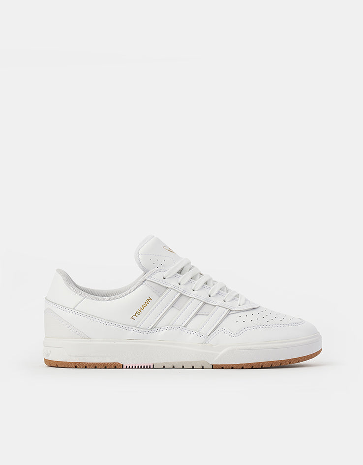 adidas Tyshawn II Skate Shoes White/White/Gum – Route One