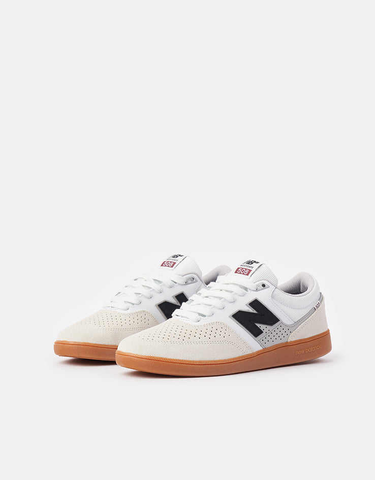 New Balance Numeric 508 Brandon Westgate Skate Shoes - White/Black