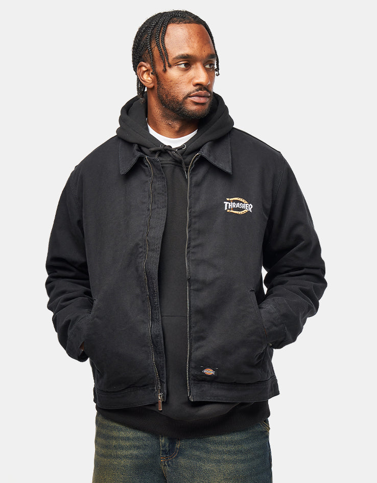 Dickies x Thrasher Jacket Black – Route One
