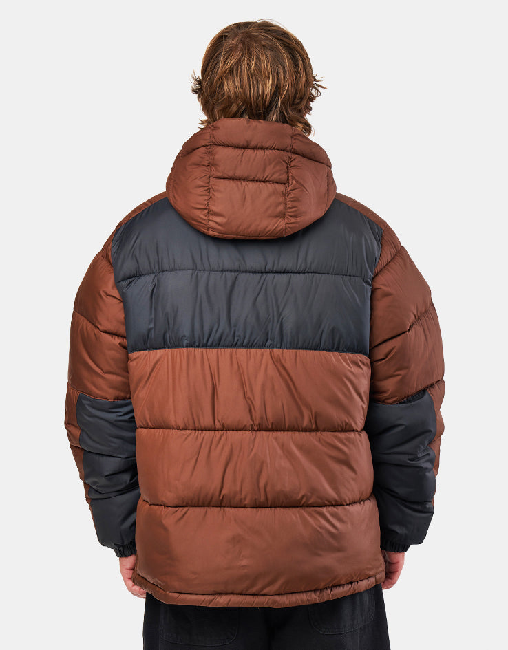 Columbia Pike Lake™ II Hooded Jacket - Tobacco/Black – Route One