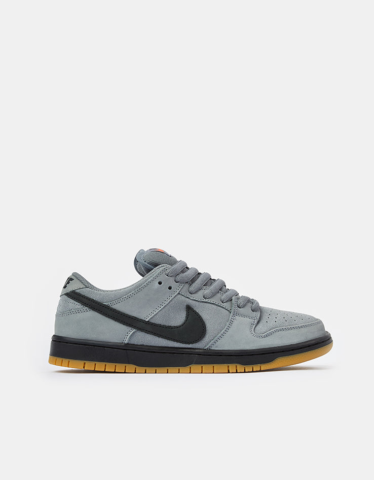 靴 Nike SB Dunk Low ISO Cool Grey/Black Nike SB Dunk Low Pro ISO Skate Shoes - Cool Grey/Black-Cool Grey