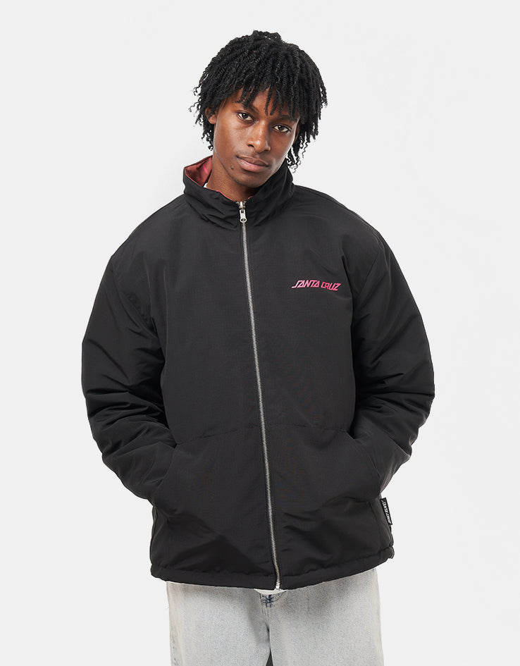 Santa Cruz Mimic Reversible Jacket - Black/Brick – Route One