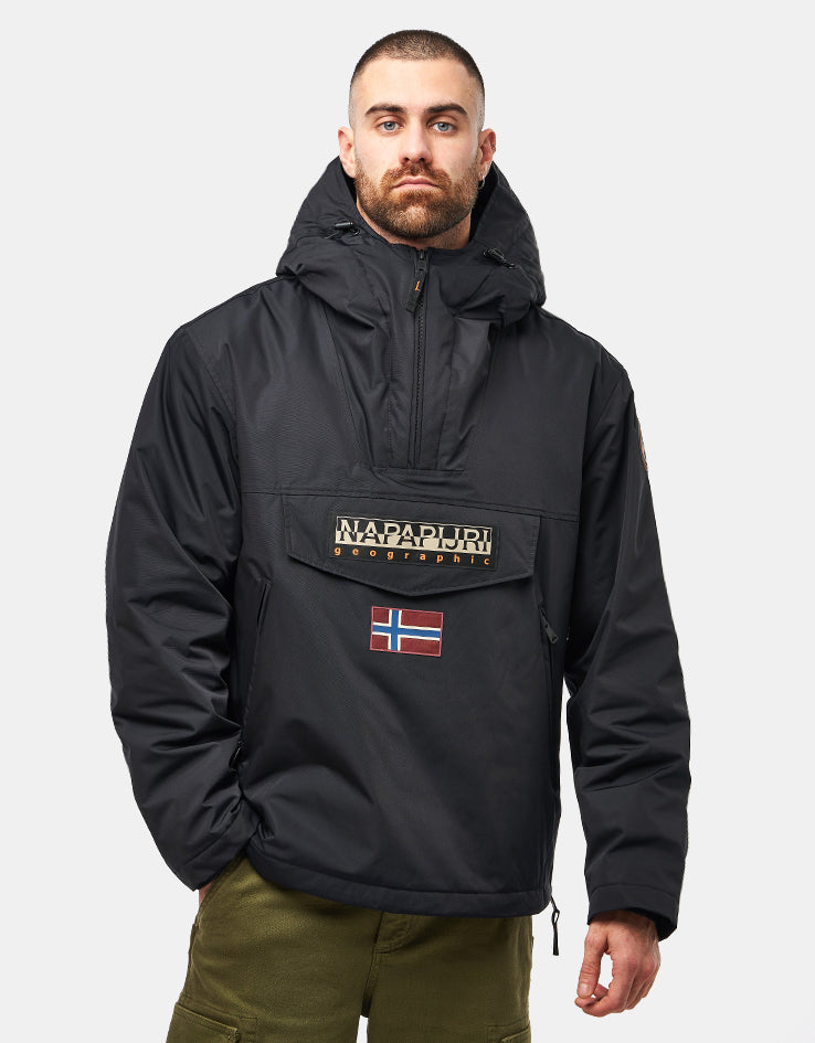 Napapijri Rainforest Next Jacket - Black Beauty – Route One Napapijri Rainforest Next Jacket - Black Beauty – Route One