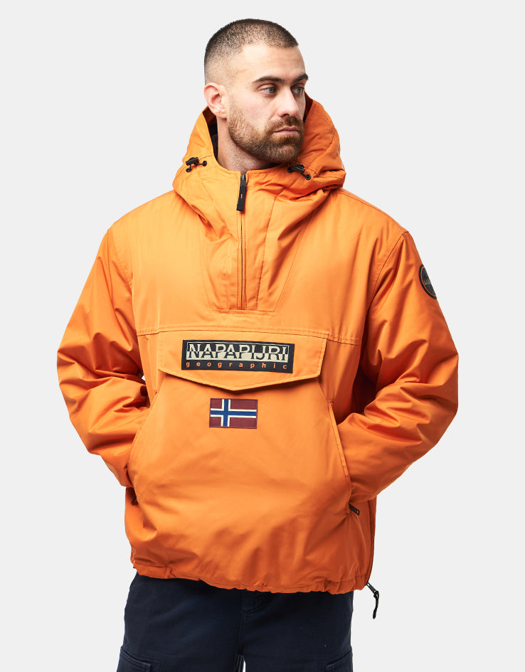 Napapijri Rainforest Next Jacket - Orange Pumpkin – Route One