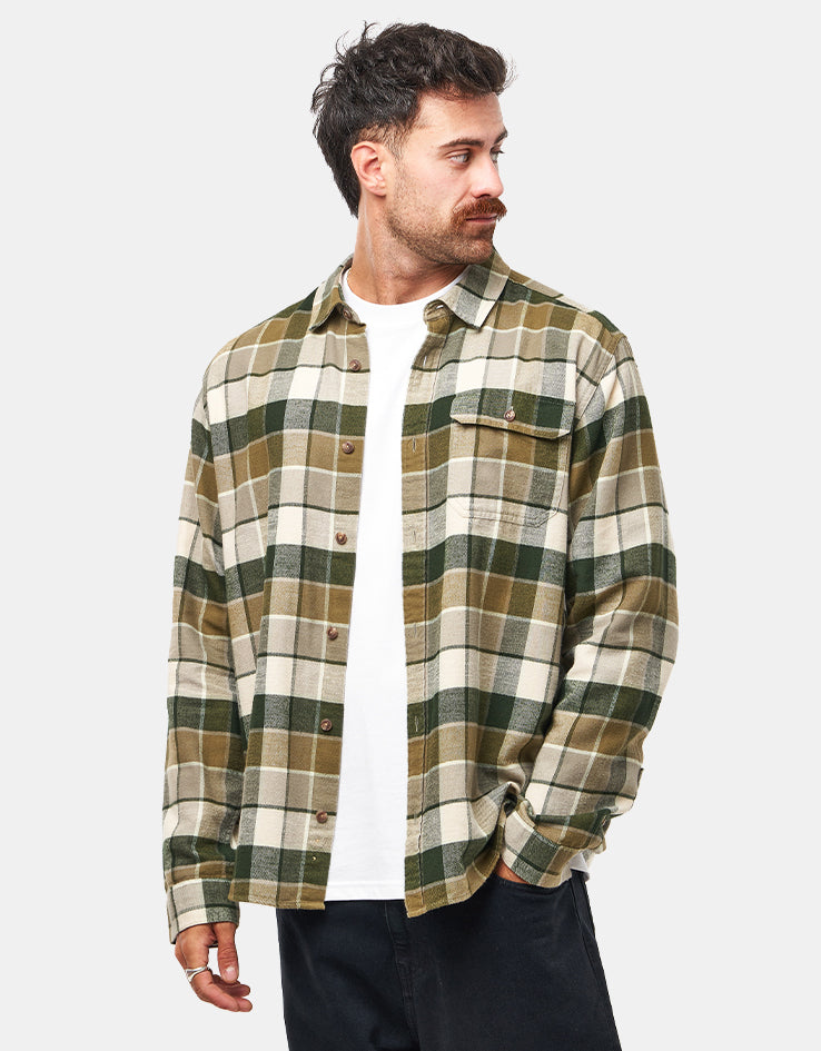 Patagonia Lightweight Fjord L/S Flannel Shirt - Rocky/Old Growth