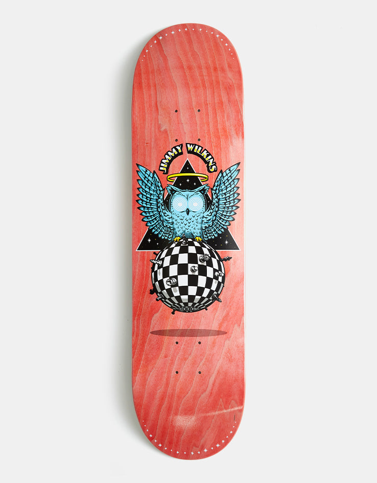 BURTON 83cm  SKATE シングルデッキ エッジレスタイプ Real Wilkins Levitation Skateboard Deck - 8.25