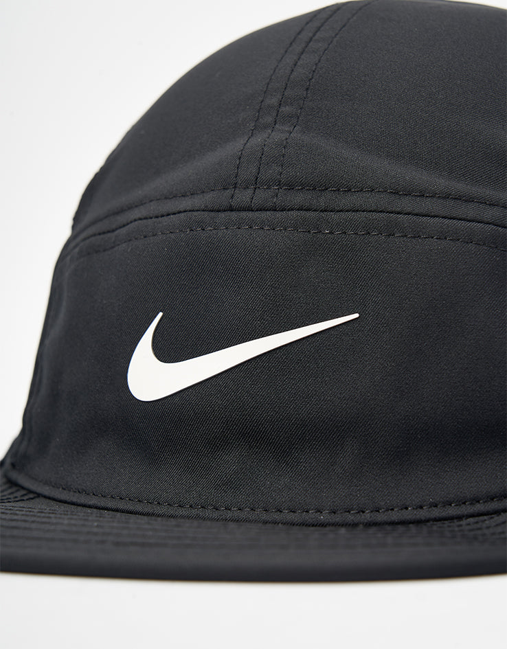 Nike Dri-FIT Fly Unstructured 5-Panel Cap Black/Anthracite/White