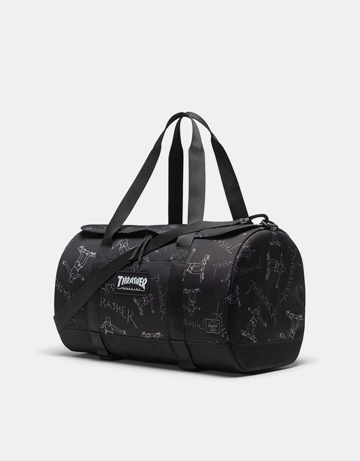Herschel x Thrasher x Gonz Heritage™ Skate Duffle Bag Black