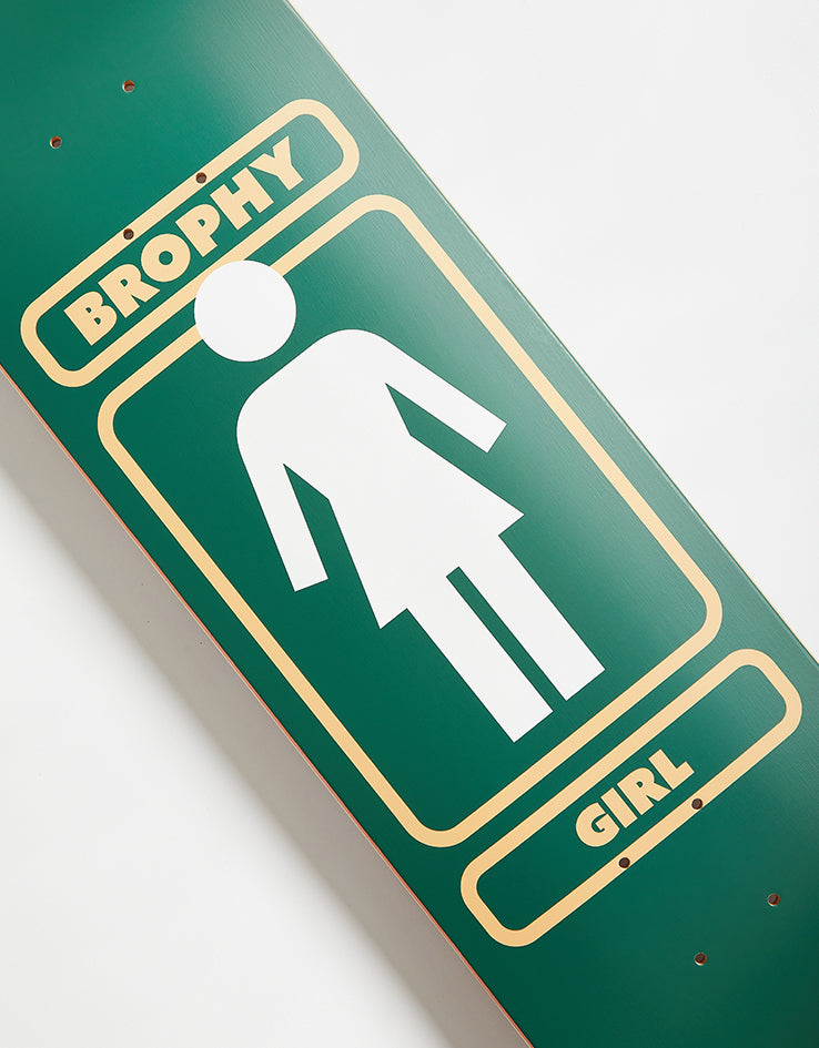 Girl Brophy Khaki to Shacky OG G028 Skateboard Deck - 8.1875