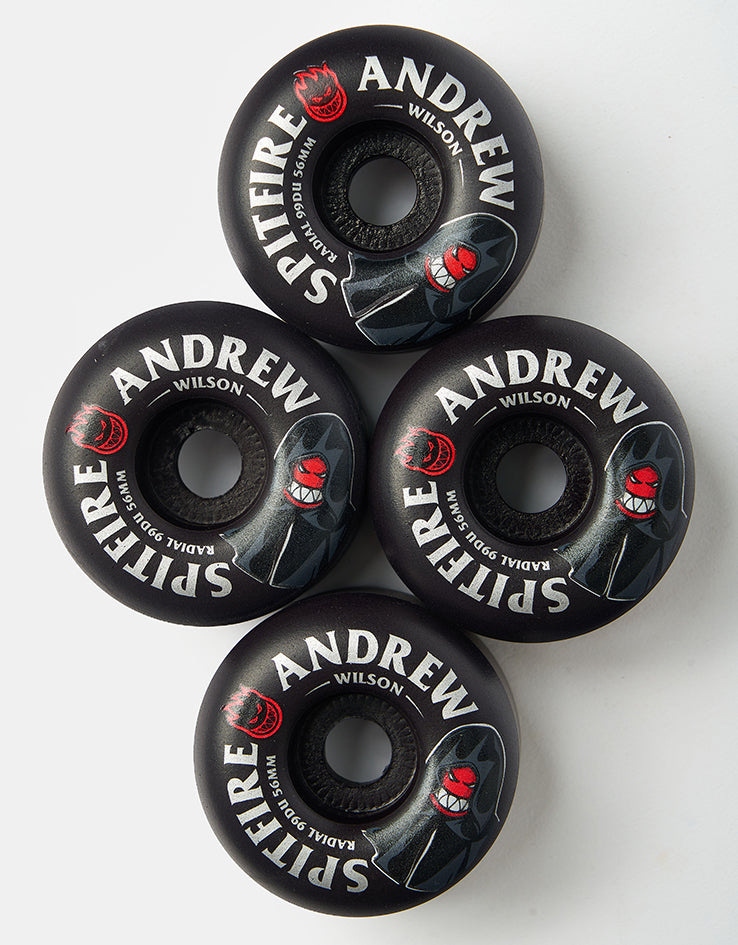 Spitfire Wilson Burn Squad Formula Four Radial 99d Skateboard