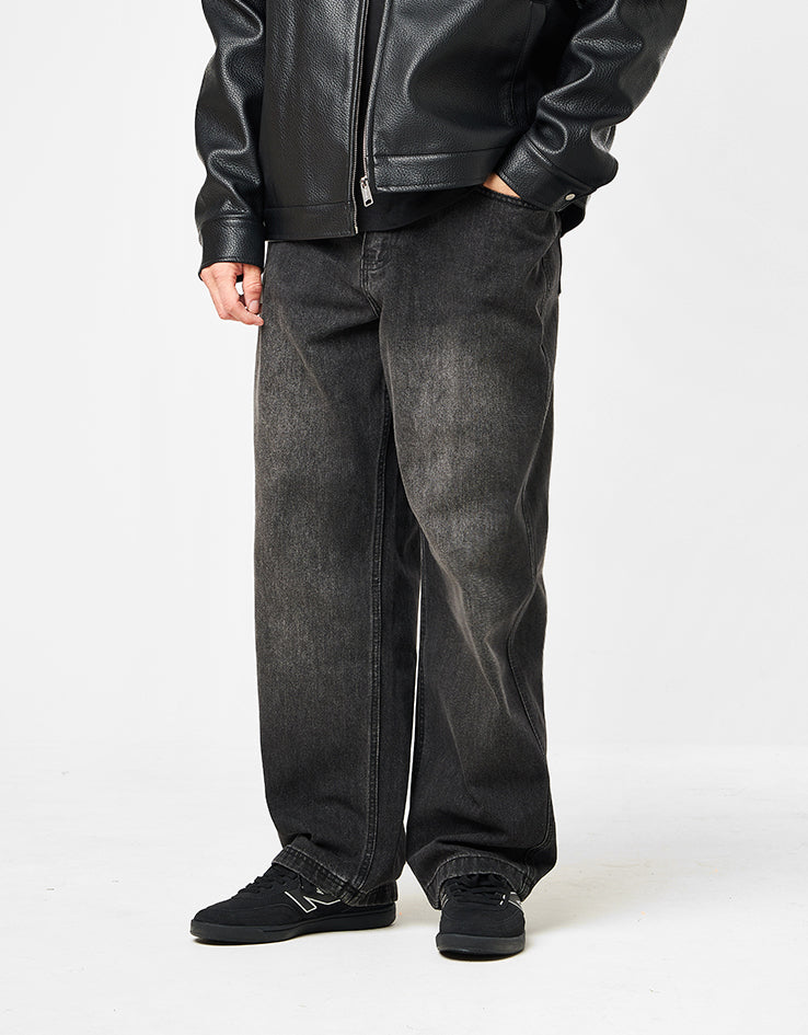 Butter Goods x Peanuts Spike Denim Jeans - Faded Black – Route One