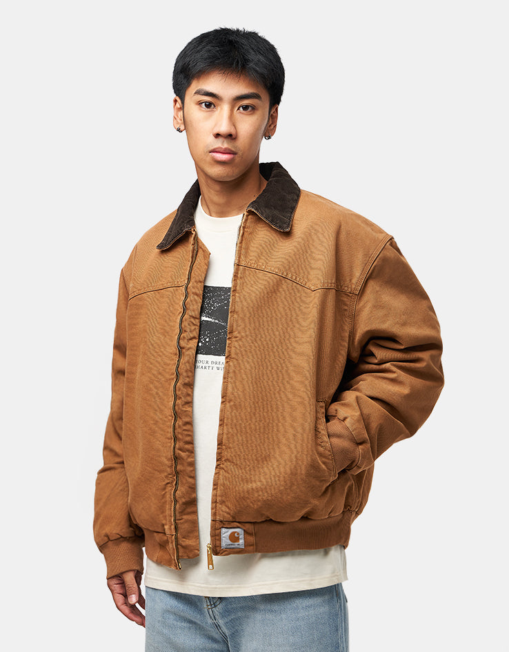 Carhartt WIP OG Santa Fe Jacket - Hamilton Brown/Tobacco (Grind