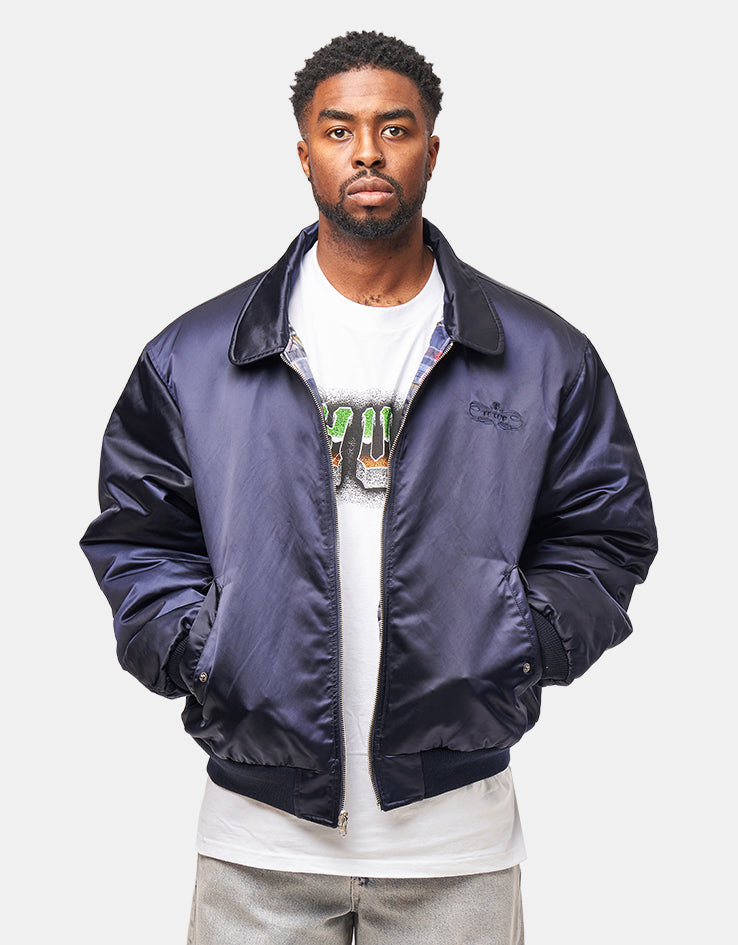 HUF Clothiers Reversible Flight Jacket - Navy – Route One