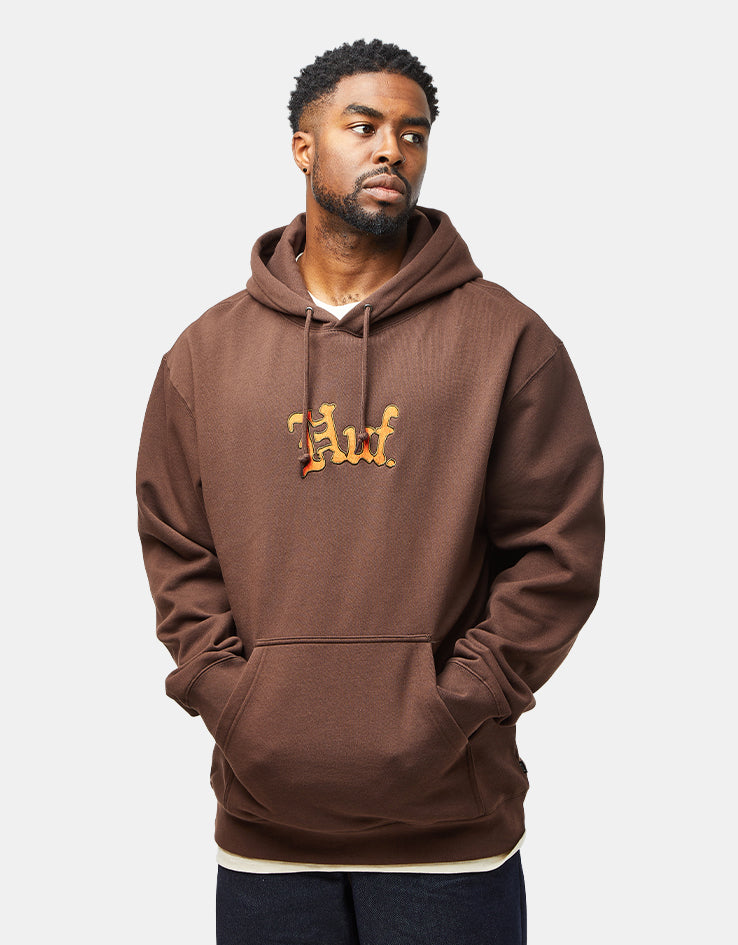 HUF Noble Pullover Hoodie - Chocolate – Route One