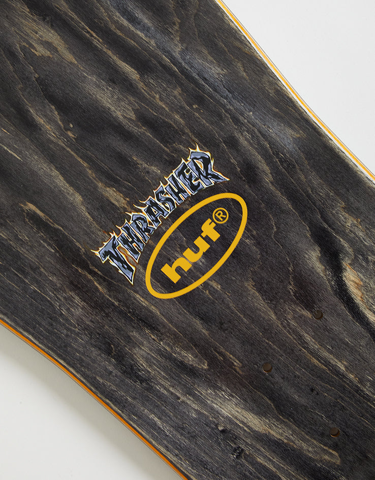 HUF x Thrasher Meltdown Skateboard Crusier Deck - 9.375