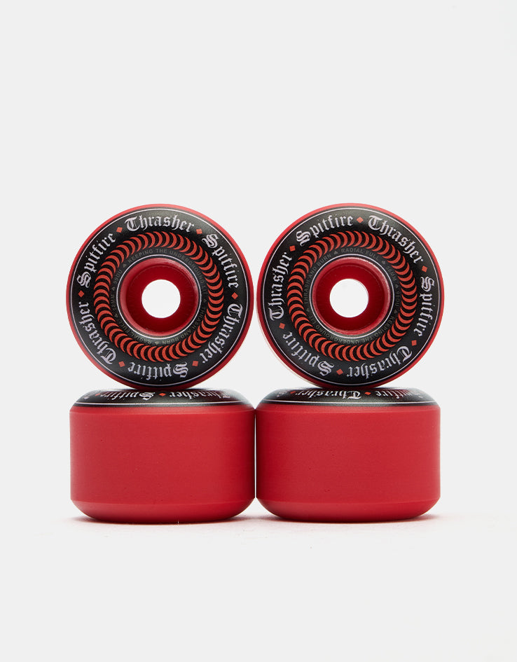 Spitfire x Thrasher Oath Formula Four Radial Full 99d Skateboard