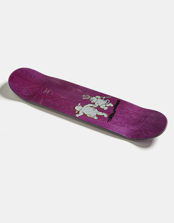 skateboards 'Web' Deck 🎉 Purple 【】 8.25