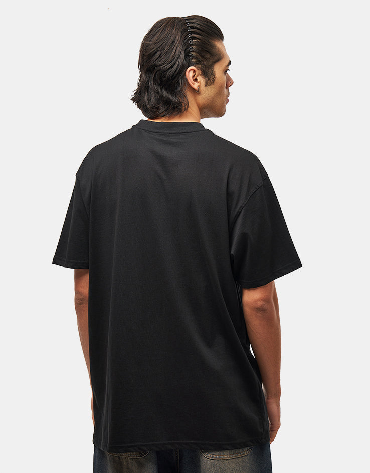 Santa Cruz Screaming Flame Front T-Shirt - Black – Route One