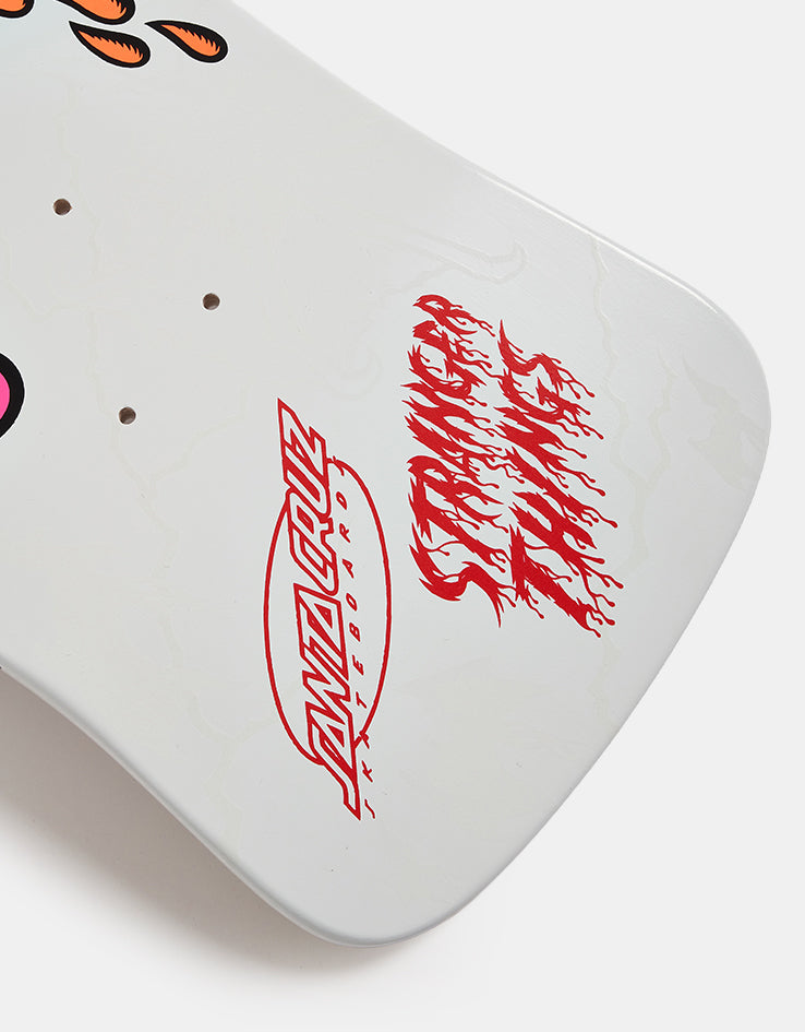 Santa Cruz x Stranger Things Meek Slasher Eddie Reveal Skateboard