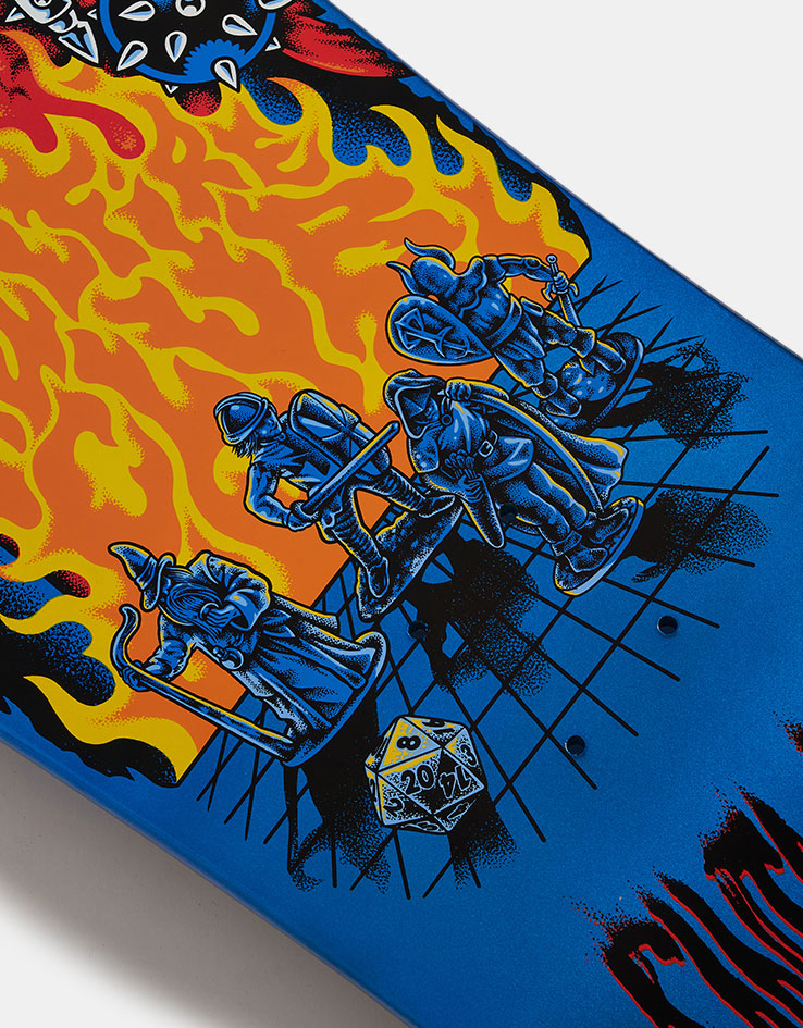 Santa Cruz x Stranger Things Knox Hellfire Pit Skateboard Deck
