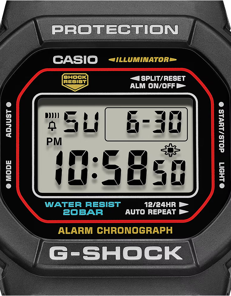 極美品 G-SHOCK DW-5600RL CASIO G-Shock DW-5600RL-1ER Watch - Black – Route One