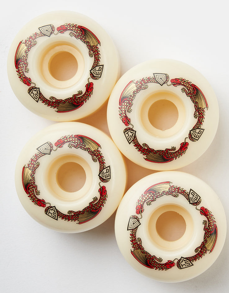 Powell Peralta Dragon Formula V4 93a Skateboard Wheels - 54mm x