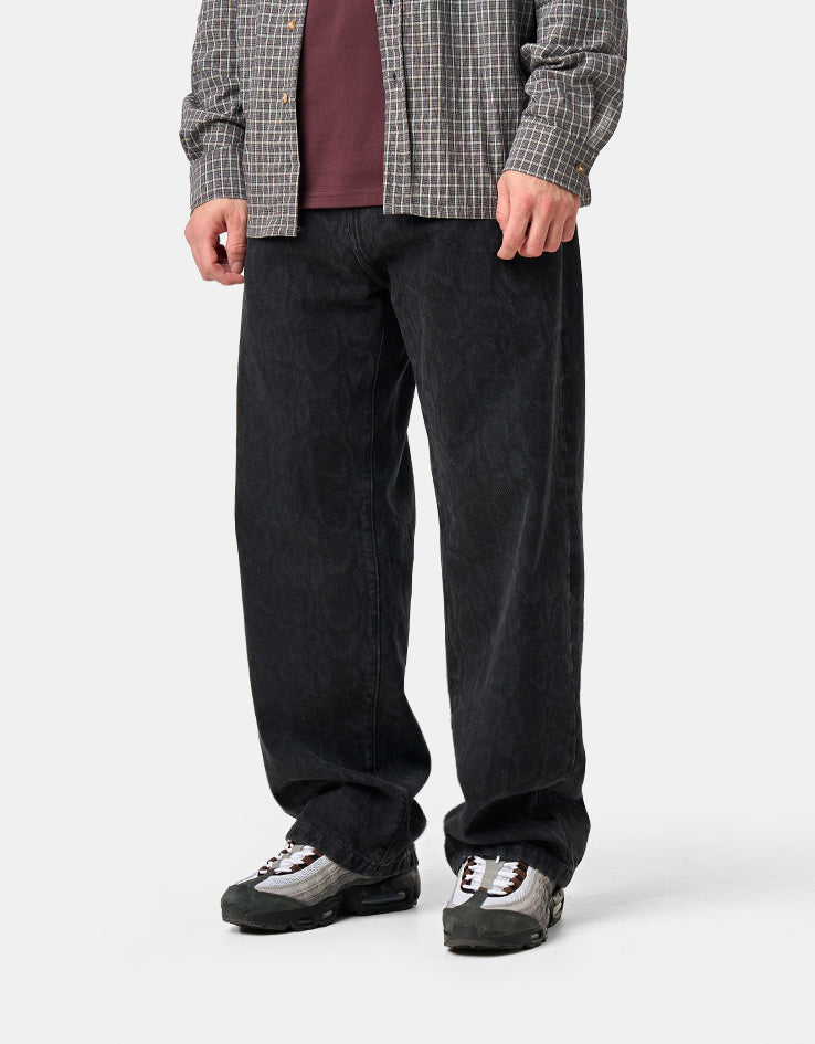 Carhartt WIP Snake Landon Pant - Snake Camo/Black (Heavy Stone