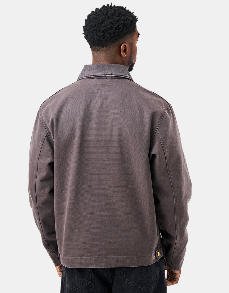 [完売品]Carhartt WIP DETROIT JACKET shale Carhartt WIP Detroit Jacket - Shale/Shale (Stone Canvas) – Route One