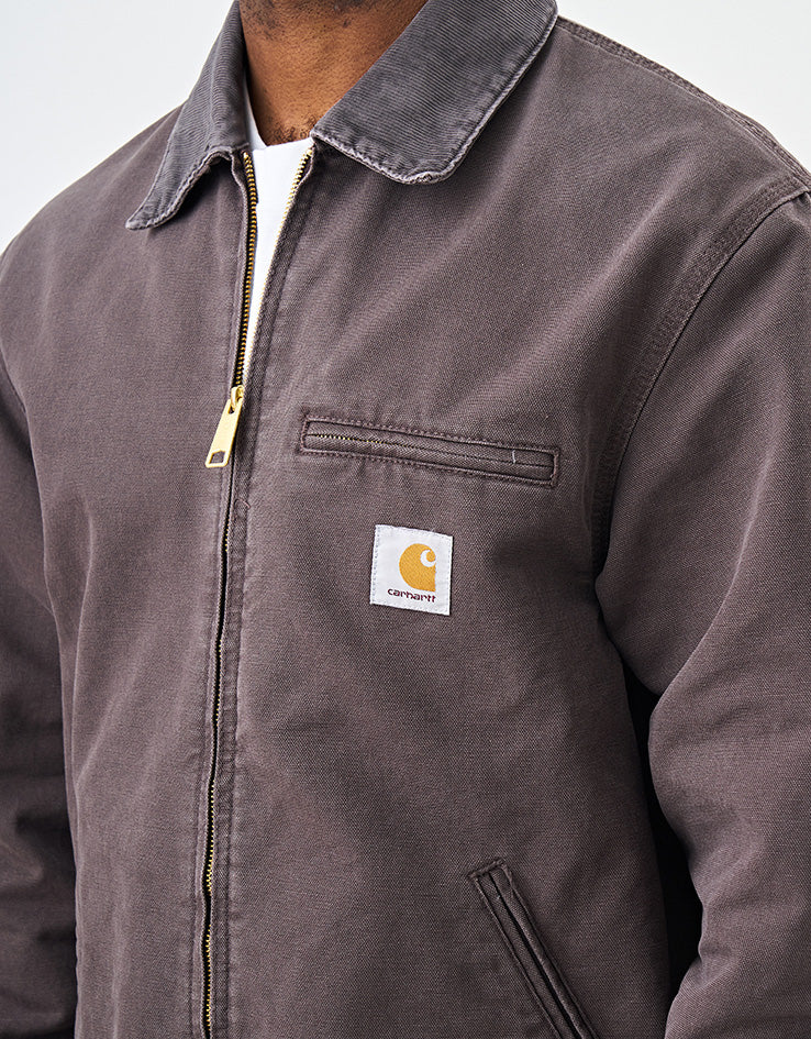 Carhartt WIP Detroit Jacket - Shale/Shale (Stone Canvas) – Route One