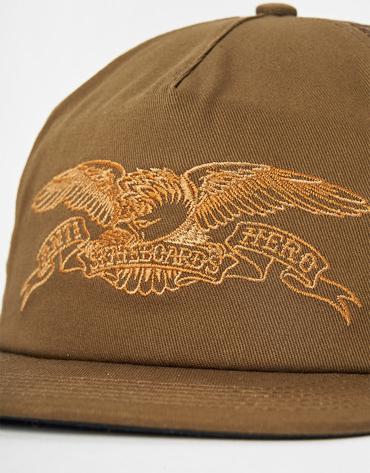 Anti Hero Basic Eagle Mesh Cap - Brown/Medium Brown – Route One