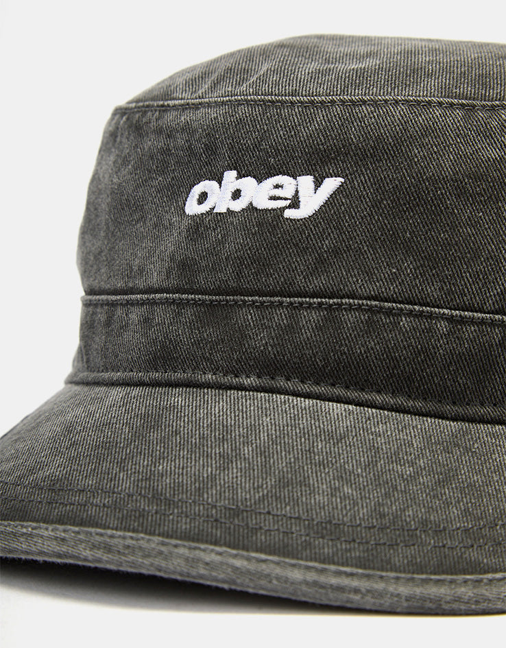 Obey Boxcar Pillbox Cap - Pigment Black – Route One