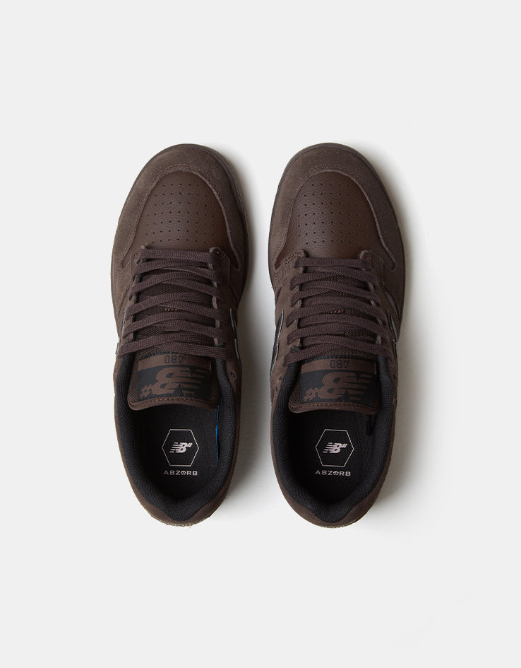 New Balance Numeric 480 Skate Shoes - Chocolate/Chocolate – Route One