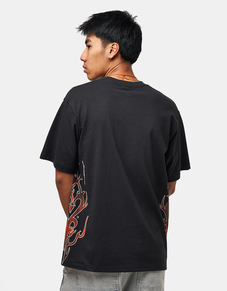 Vans LX Dayana Side Tribal T-Shirt - Black – Route One