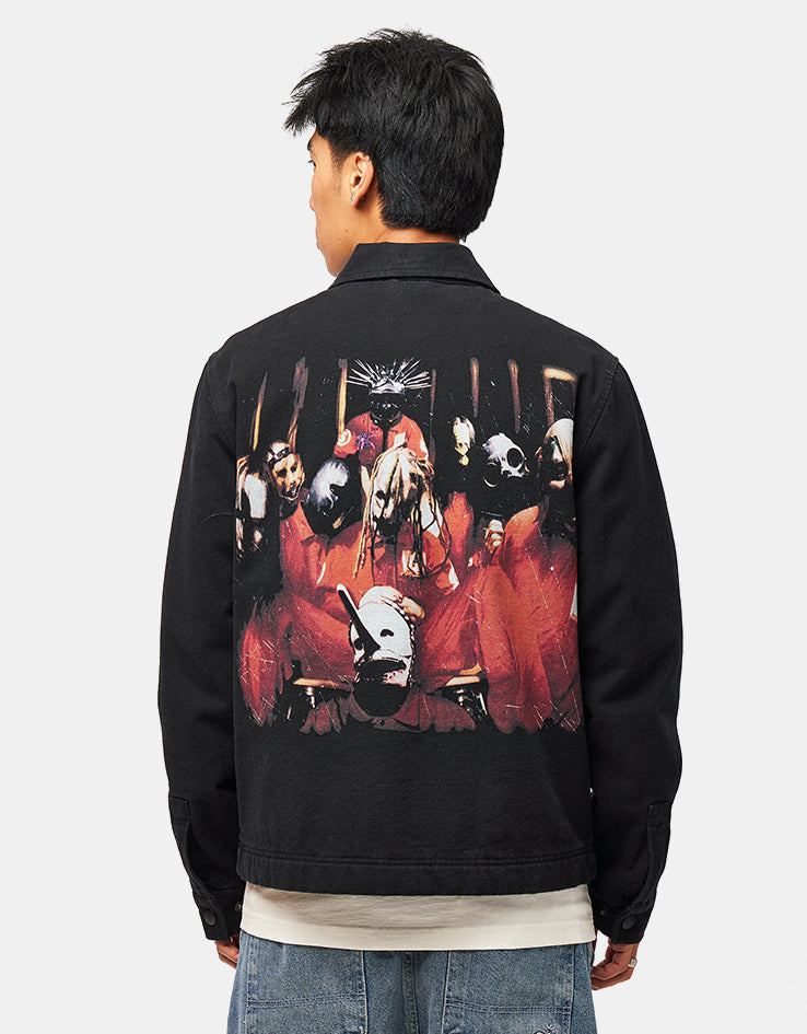 Welcome x Slipknot Self-Titled Canvas Jacket - Black – Route One
