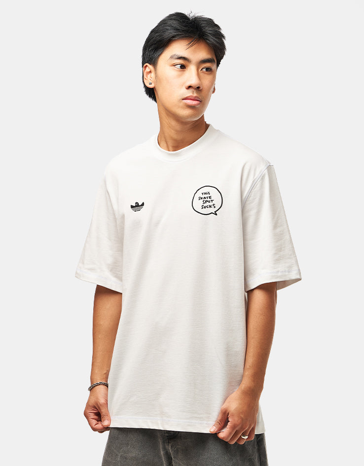 adidas x Gonz Spot T-Shirt - Core White – Route One