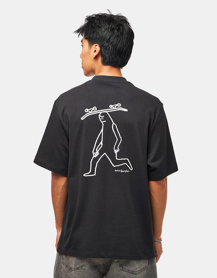 adidas x Gonz Spot T-Shirt - Black/Ice Purple – Route One