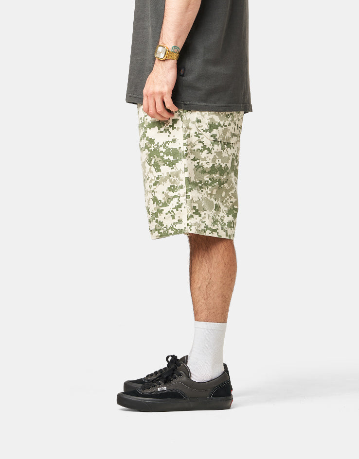 Vans LX Check-5 Baggy Canvas Shorts - Digi Camo – Route One