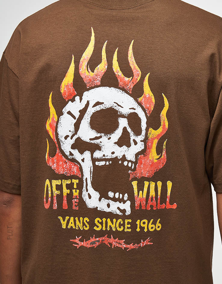Vans Off The Wall Fever T-Shirt - Vintage Cocoa – Route One