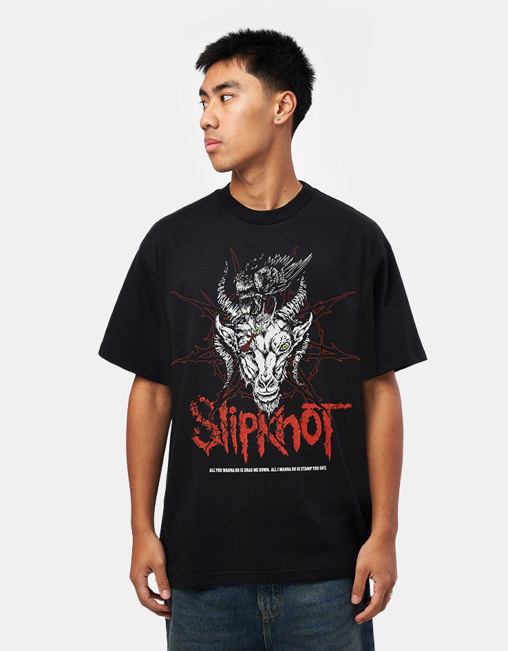 Welcome x Slipknot Spit it Out T-Shirt - Black – Route One