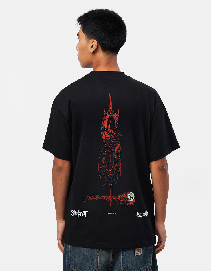 Welcome x Slipknot Spit it Out T-Shirt - Black – Route One