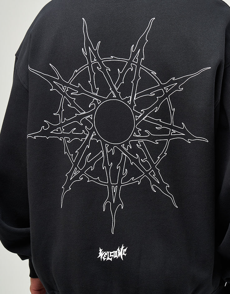 Welcome x Slipknot Nonagram Zip Hoodie - Black – Route One