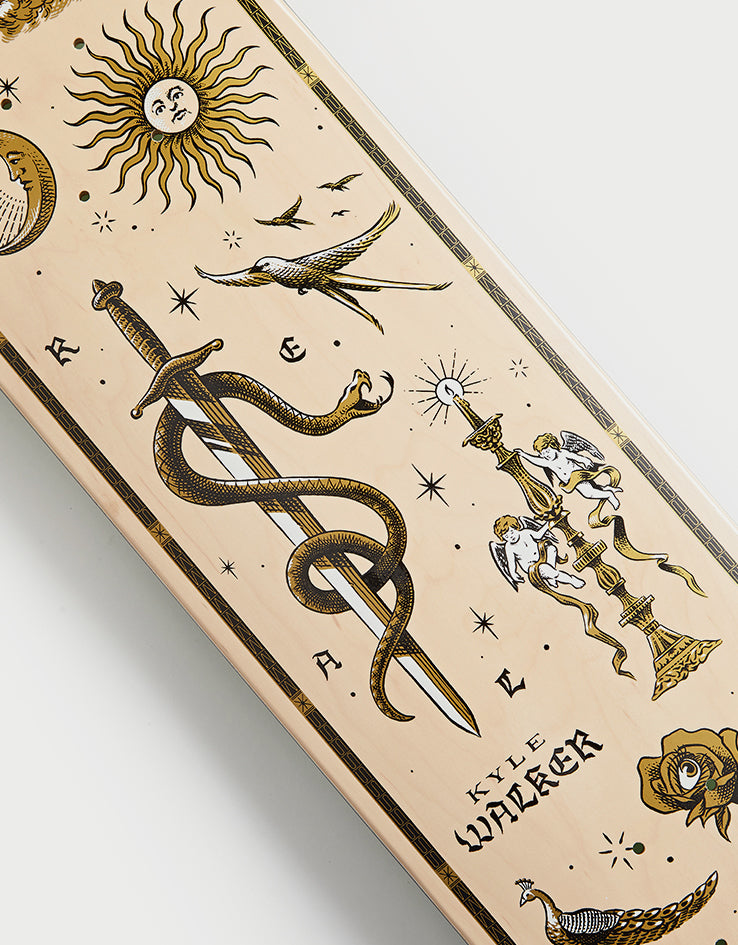 Real Kyle Engraved Skateboard Deck - 8.06