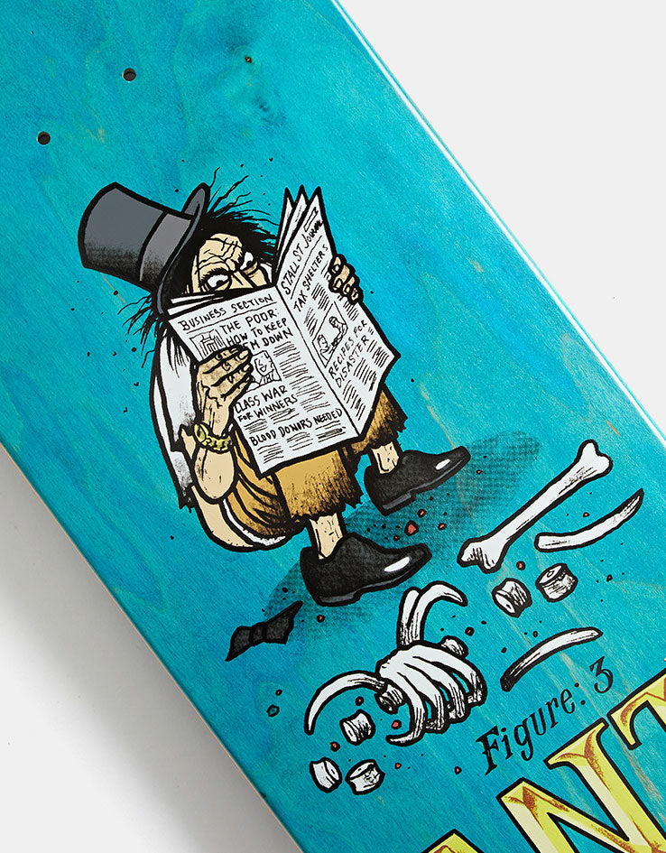 Anti Hero Kanfoush Eat the Rich Skateboard Deck - 8.25