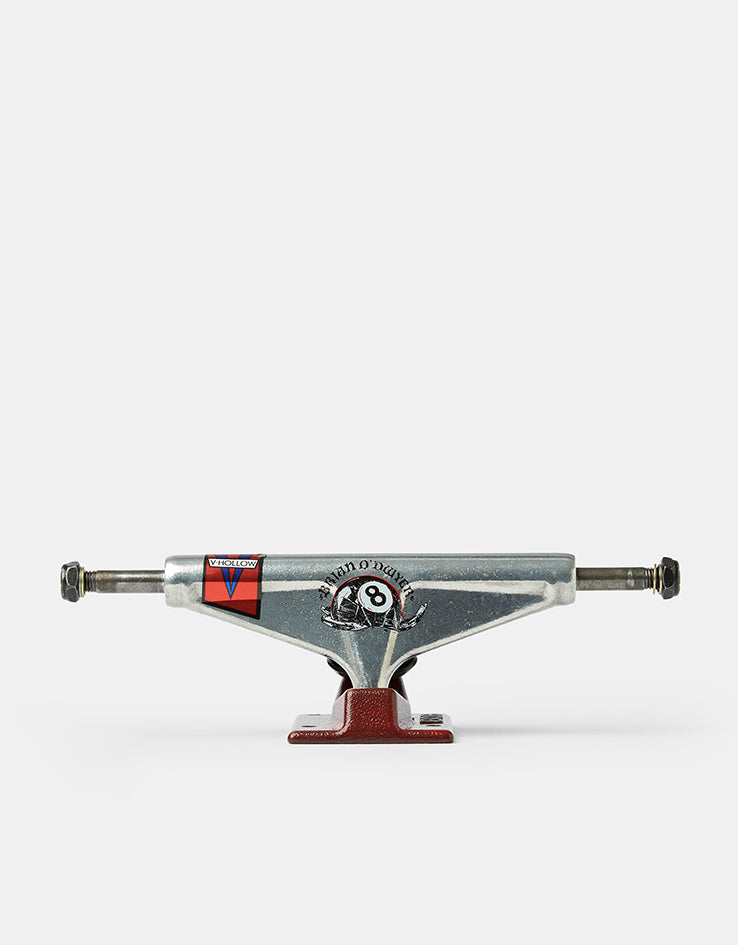Venture O'Dwyer Pro V-Hollow Skateboard Trucks - Polished/Red