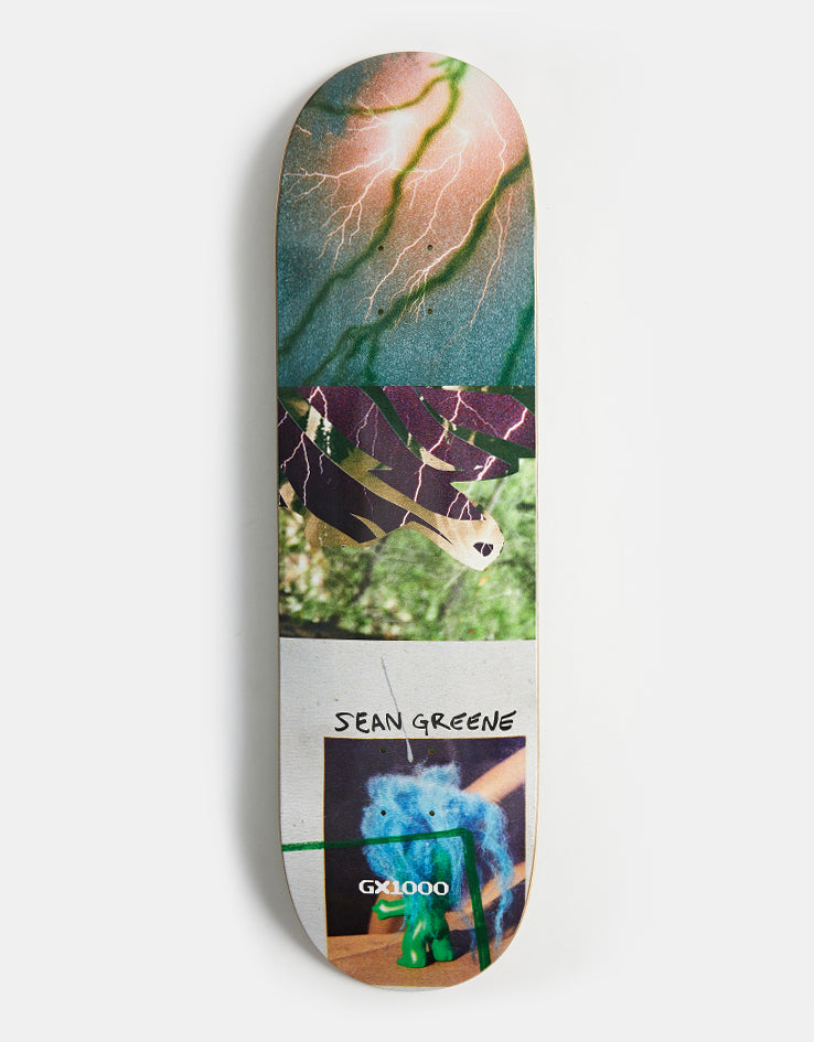 GX1000 Lightning Greene Skateboard Deck - 8.75