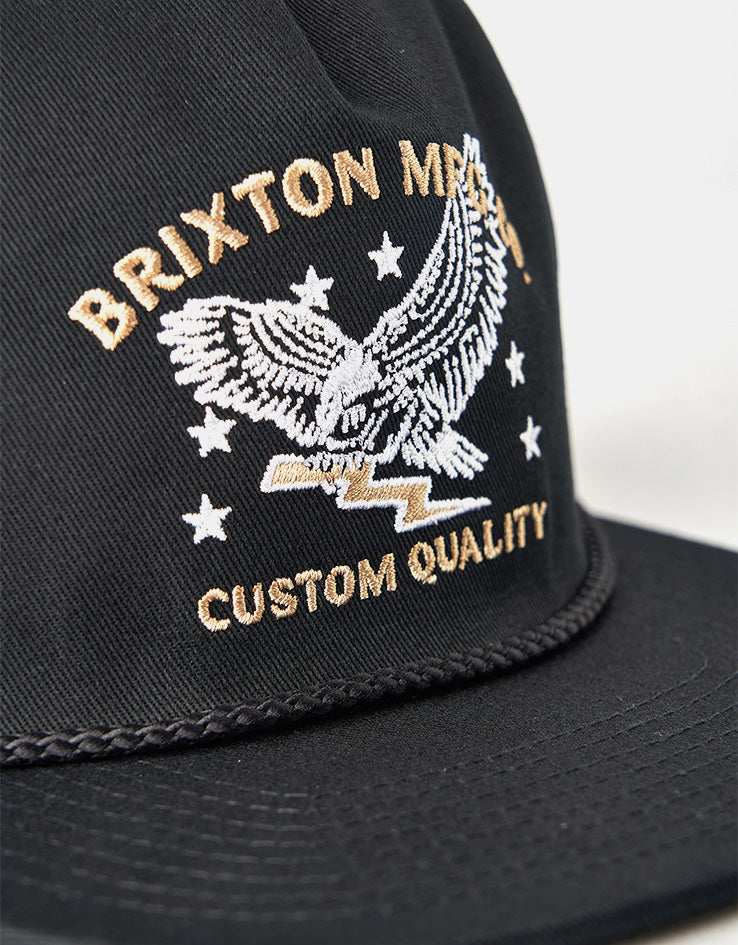 Brixton Lamont Snapback Cap - Black – Route One
