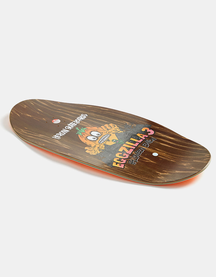 Heroin Eggzilla 3 Skateboard Deck - 14” – Route One Heroin Eggzilla 3 Skateboard Deck - 14” – Route One